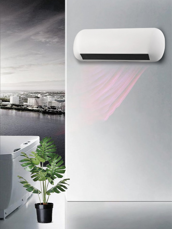 BPT-2000B 5008L/5008L-ERP เครื่องทำความร้อนติดผนังรูปไข่สีขาว