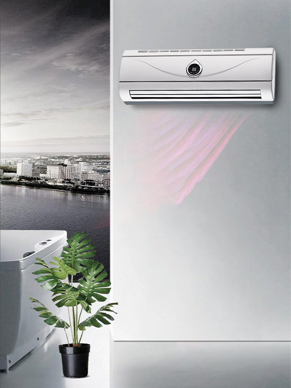 BPT-2000B 5802/5802L/5802L-ERP เครื่องทำความร้อนติดผนังสีขาวพร้อมจอแสดงผลดิจิตอลรูปหยดน้ำ