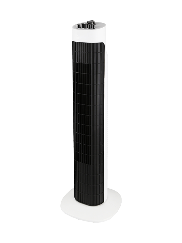 TF803T 45W ความเร็วสามระดับ LED แสดงผล พัดลมทาวเวอร์ เครื่องทำความร้อน พร้อมฐานที่ถอดออกได้