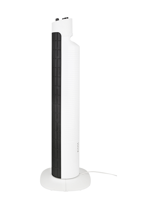 TF803T 45W ความเร็วสามระดับ LED แสดงผล พัดลมทาวเวอร์ เครื่องทำความร้อน พร้อมฐานที่ถอดออกได้